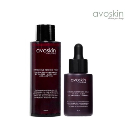 Avoskin Miraculous Refining Toner / Serum