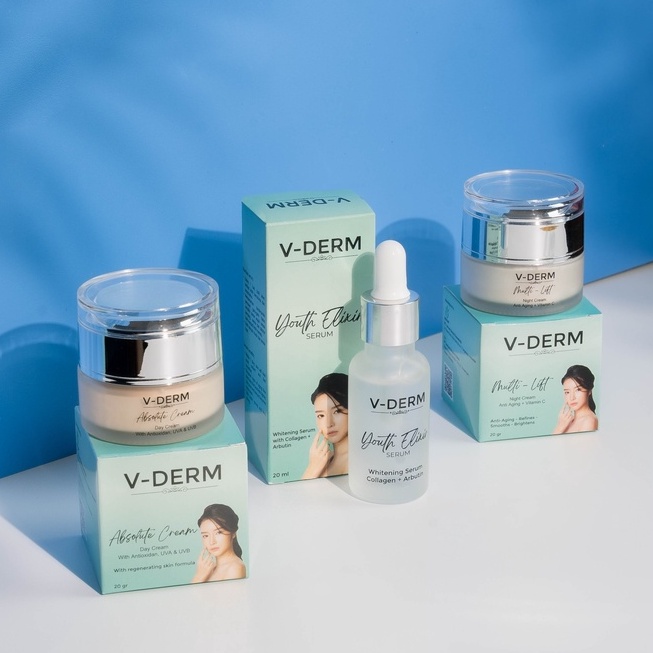 V-DERM 3 IN 1 Serum and Cream Bundle