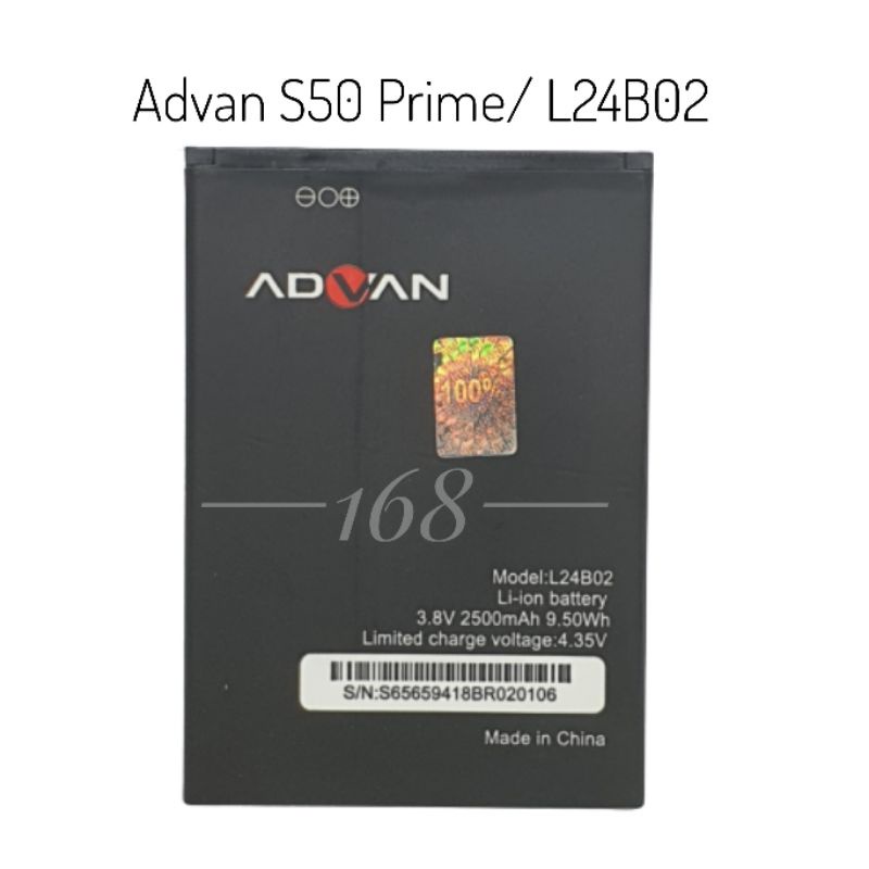 Baterai Batre Advan S50 Prime 5063 Batere Advan L24B02 Original