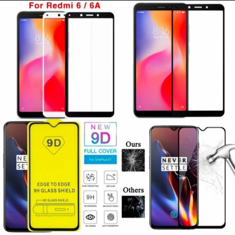 Xiaomi Redmi 4A 5A 6A 7A 8A 8 tempered glass anti gores kaca full lcd