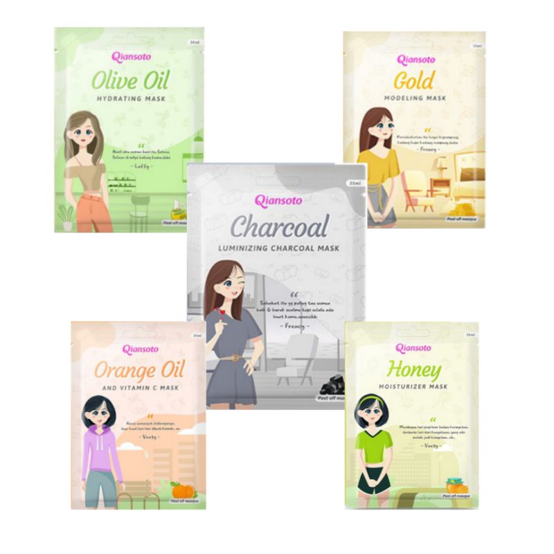 QIANSOTO Peel Off Mask All Series 35ml.