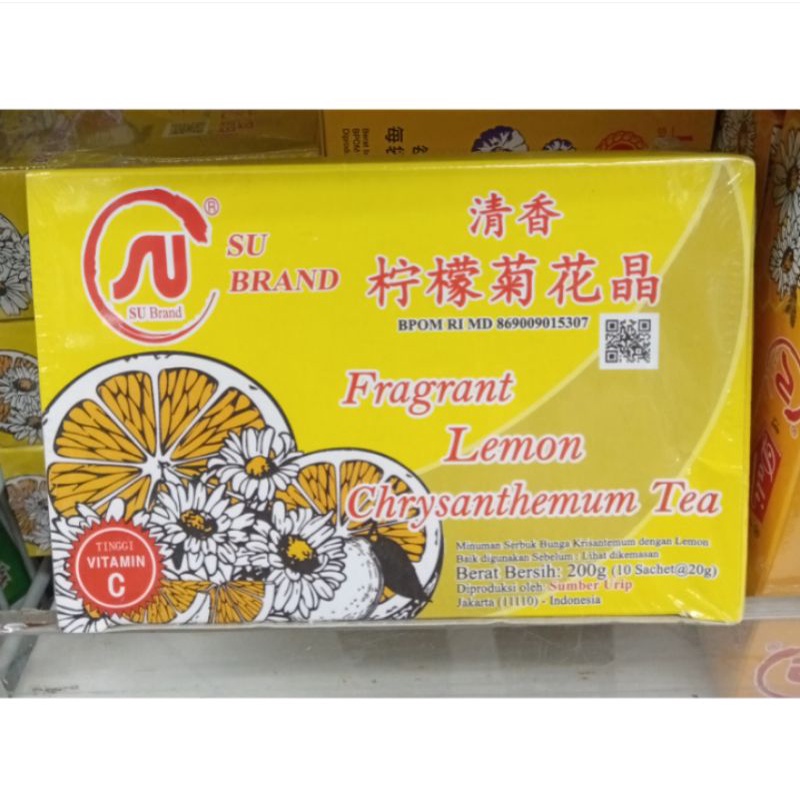 

Su Brand Lemon Chrysanthemum Tea 10x20gr