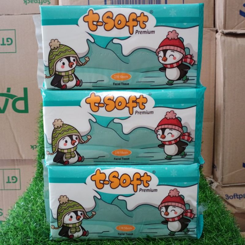 Tissue T-soft Premium 230 Sheet - Arrow
