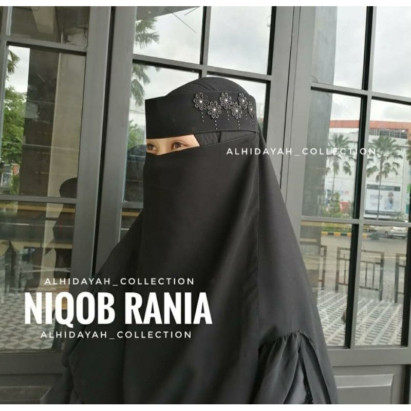 Niqab Bandana Rania Cadar Niqob Viral Termurah By Habbabah