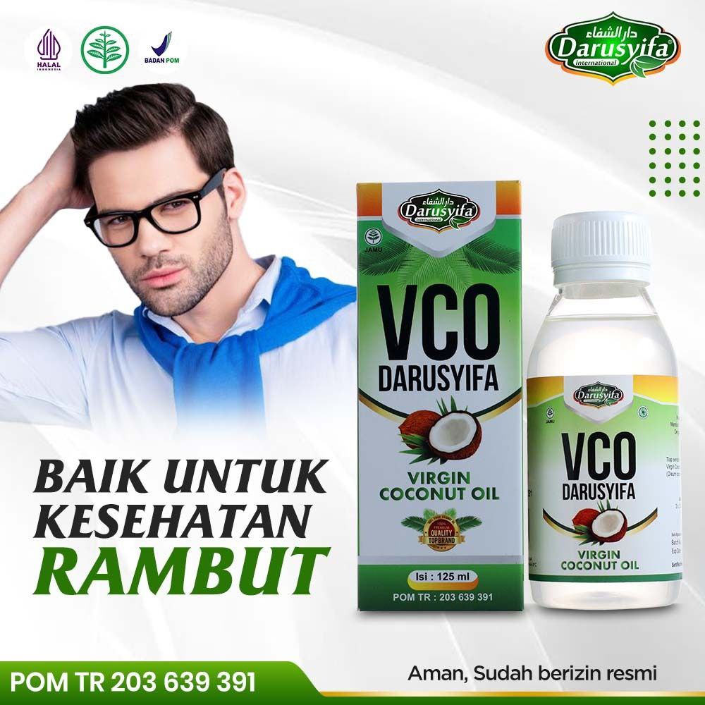 

VCO Virgin Coconut Oil Darusyifa 125 ml Minyak Kelapa Murni