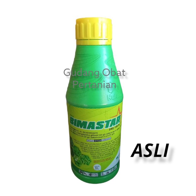 BIMASTAR 240/120 SL / Herbisida racun rumput sampai akar / racun rumput sistemik / Racun rumput Bima