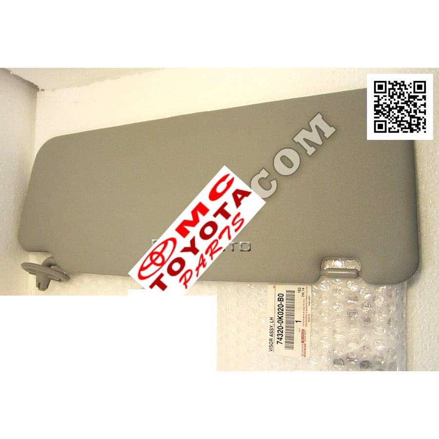 Sun Visor Tahanan Cahaya Kiri Innova Hilux 774320-0K020-B0