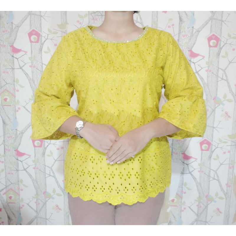 blus katun bolong