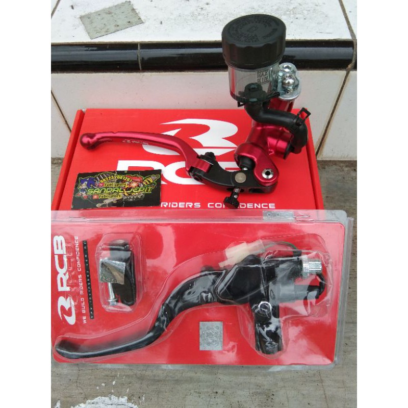 MASTER REM RCB 14MM RADIAL S1 SET KOPLING RCB E2  MASTER RCB S1 RADIAL 14MM SET KOPLING RCB ORI E2 P