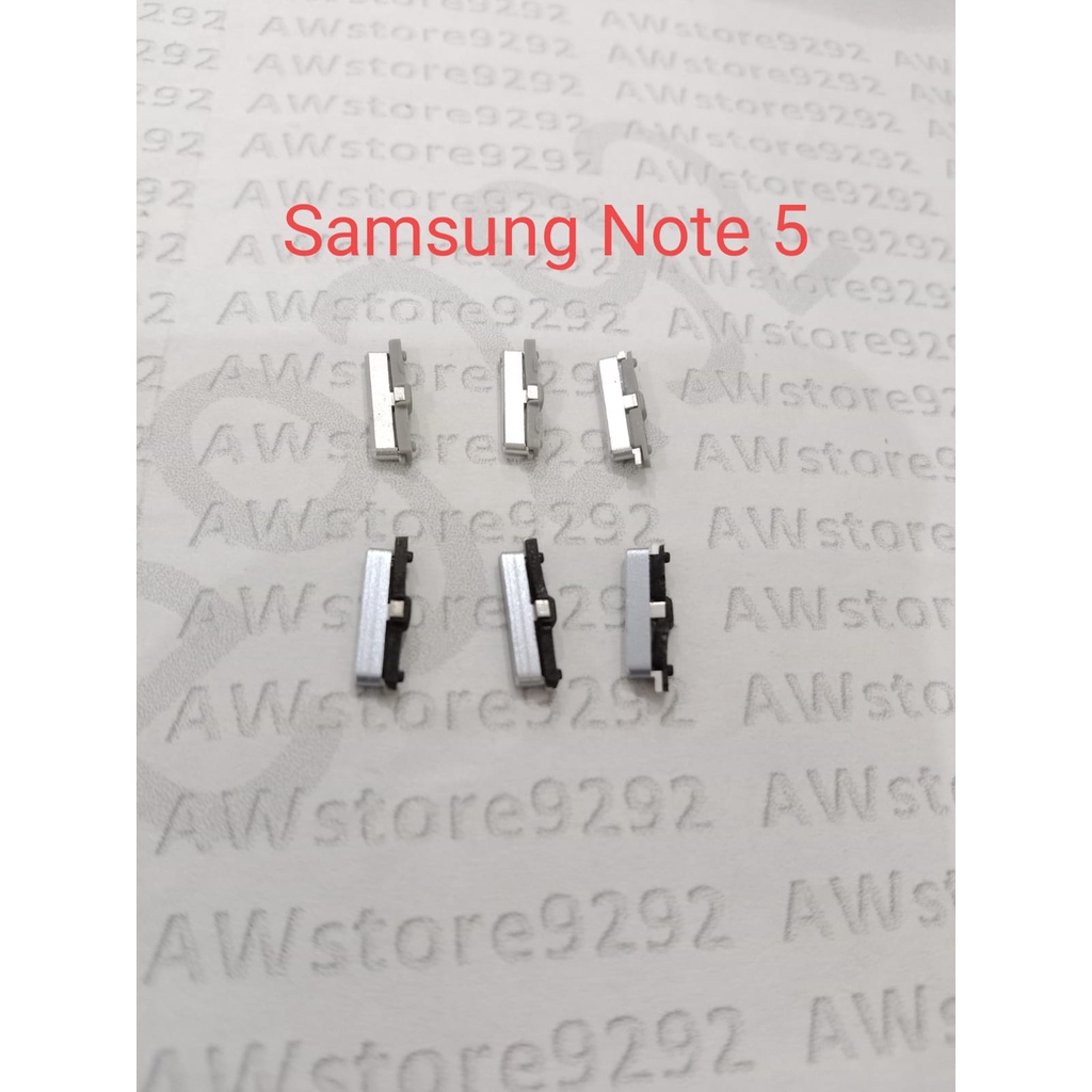 Tombol On Off dan Volume luar SAMSUNG NOTE 5