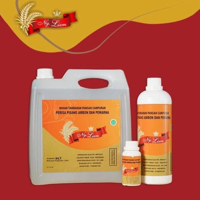 

NY. LIEM Perisa Pisang Ambon 5 liter ---NEW---