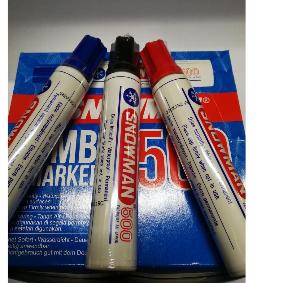 

Hot - SPIDOL PERMANENT JUMBO MARKER SNOWMAN 500