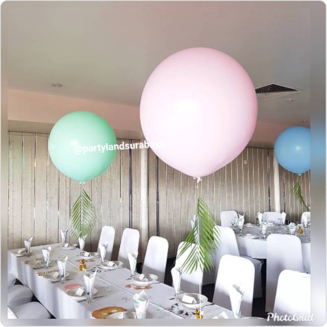 

Giant pastel macaron 18inch