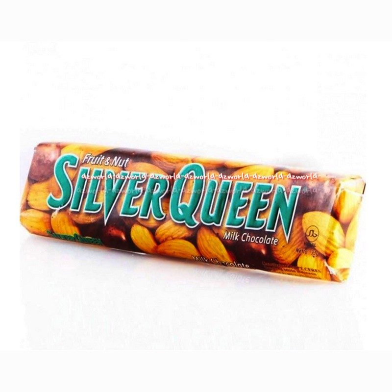 Silver Queen Fruit &amp; Nut Coklat Silverqueen Coklet Cokelat Kacang 60gr