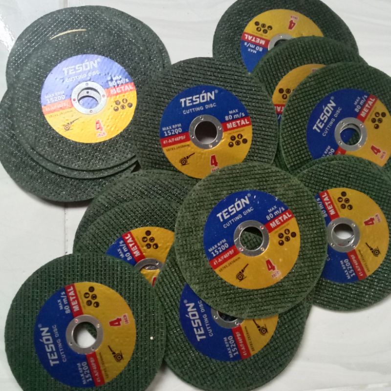 Mata gerinda potong besi, batu gerinda 4inch