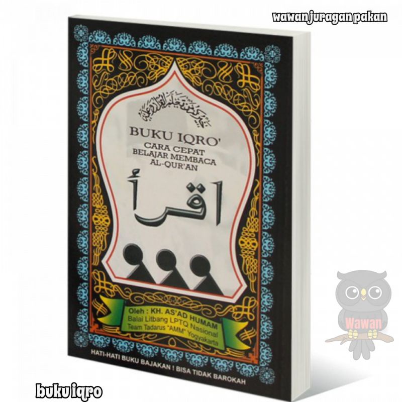 BUKU IQRO' BUKU IQRO ANAK, BELAJAR BACA AL QUR'AN