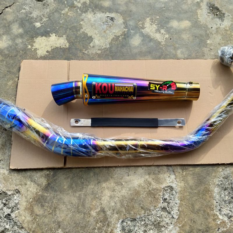 knalpot kou mahachai pnp FU. SONIC. Vixion Old/New. R15 V2. Cb150R