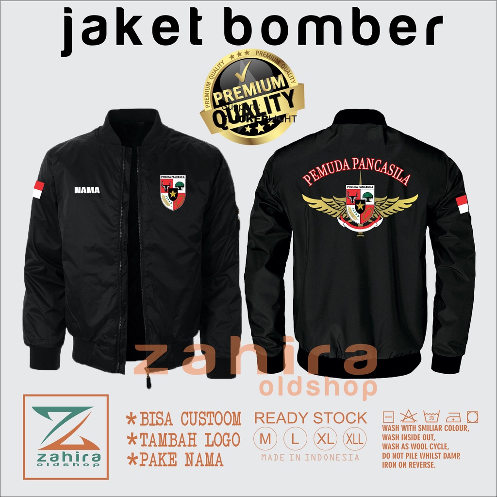 Jual Jaket Bomber Pemuda Pancasila / Bomber Ormas Pemuda Pancasila ...