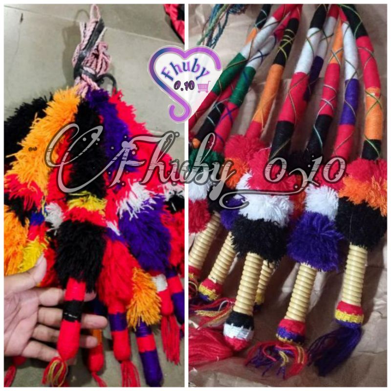 Cambuk Reog / Pecut jaranan / pecut kuda lumping / pecut reog / cemeti