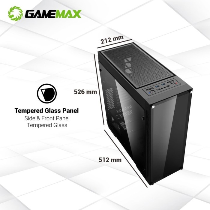 PC Case Gamemax ABYSS M908-TR