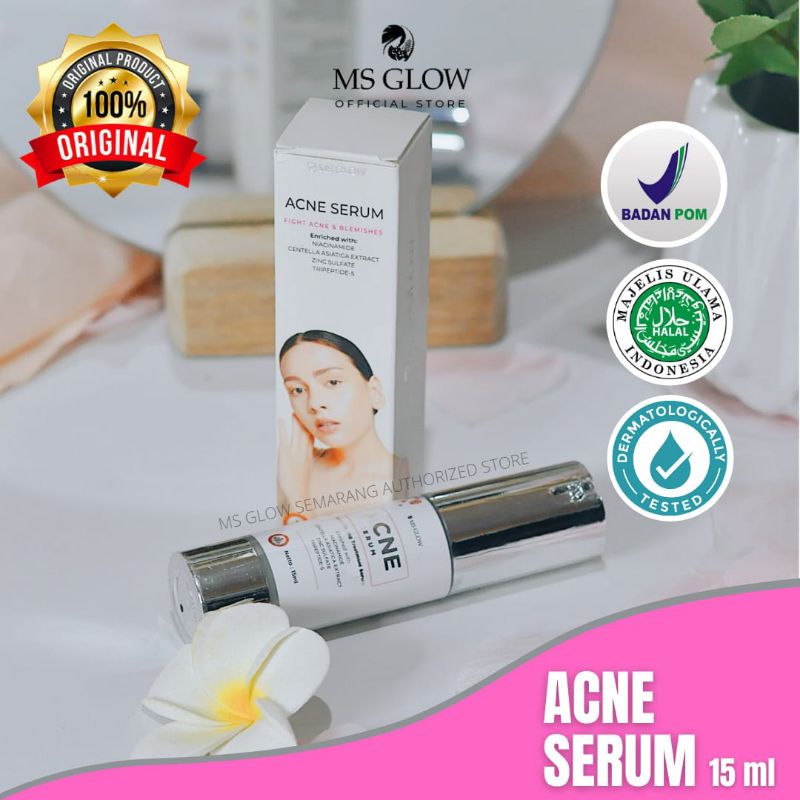 SERUM WAJAH MS GLOW ORIGINAL ACNE SERUM