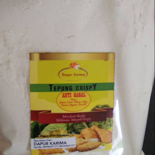 

Tepung bumbu crispy serbaguna