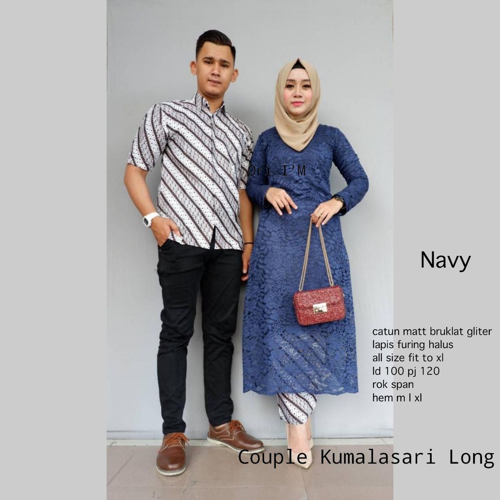 GROSIR BATIK COUPLE KUMALASARI LONG