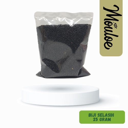 

BIJI SELASIH 25 GRAM | Mouloemart | biji selasih kering untuk campuran minuman atau snack
