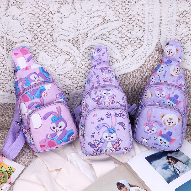 Tas StellaLou Disney Fashion Cewe Kartun Kelinci Tas Gadis Bahu Selempang Lucu