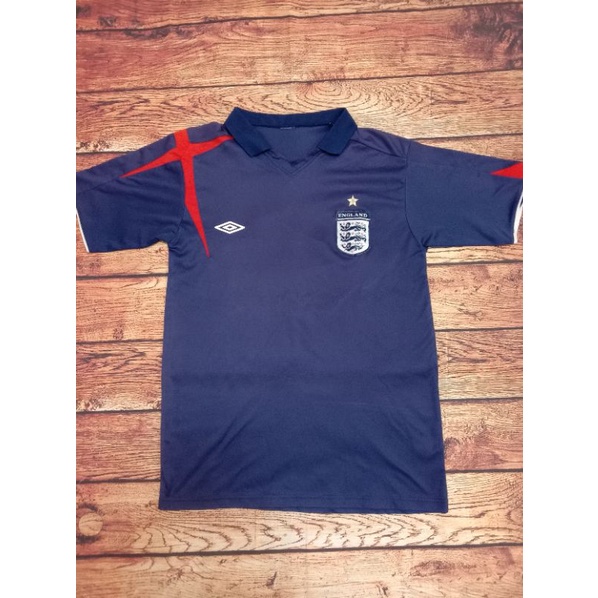 jersey retro timnas inggris away