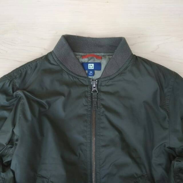 jaket bomber uniqlo pria