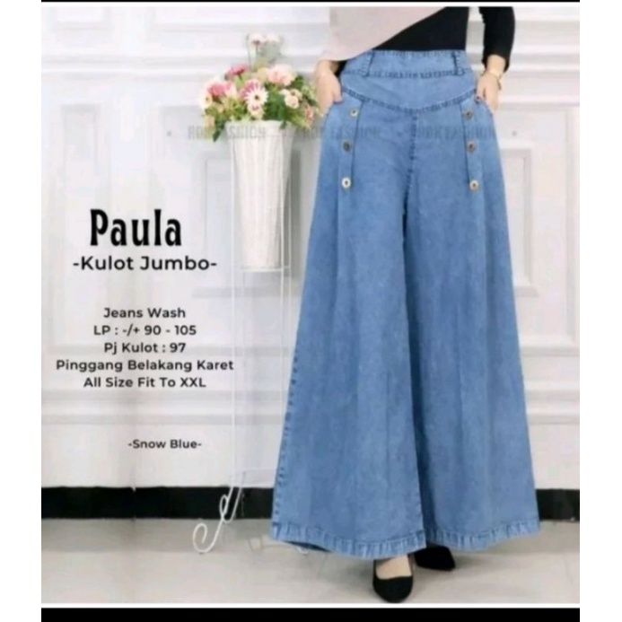 kulot paula/kulot/celana jeans
