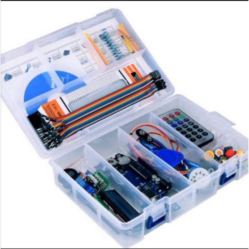 BOX SENSOR KIT ARDUINO RASPI 22X15CM TRANSPARAN