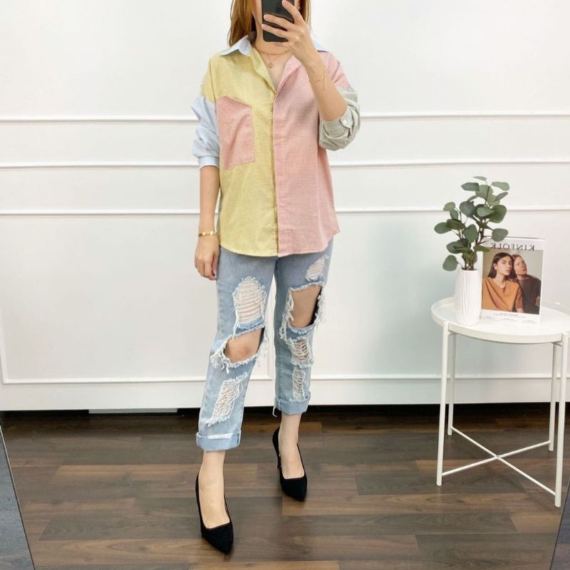 Blouse wanita / kemeja casual