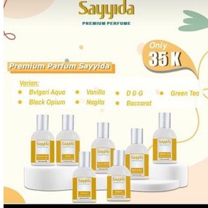 (ORIGINAL) PARFUM SAYYIDA PREMIUM Parfum sayyida/ PARFUM NON ALKOHOL/ PARFUM Sayyida Parfume premium