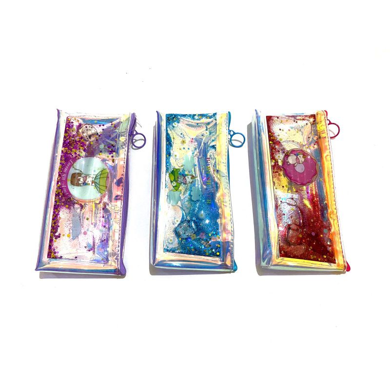 

Tempat Pensil Kain Glitter Dilengkapi Lampu