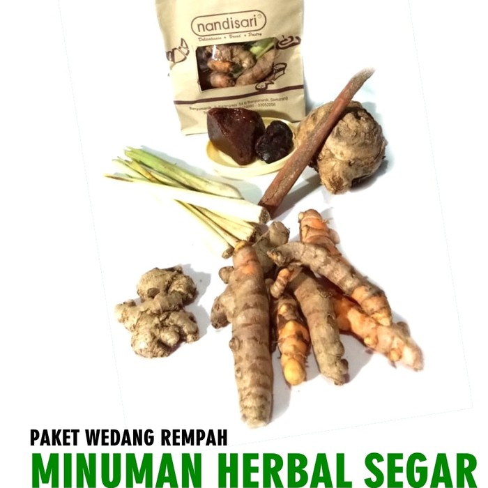 

minuman rempah bahan segar minuman herbal berbahan segar alami