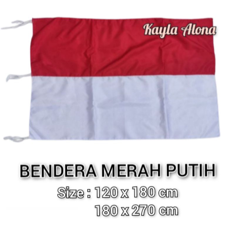 BENDERA MERAH PUTIH ( LAPANGAN )