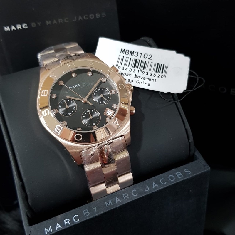 JAM TANGAN MJ WANITA MBM-3102 STAINLESS STEEL ORIGINAL BM FREE BOX ORI