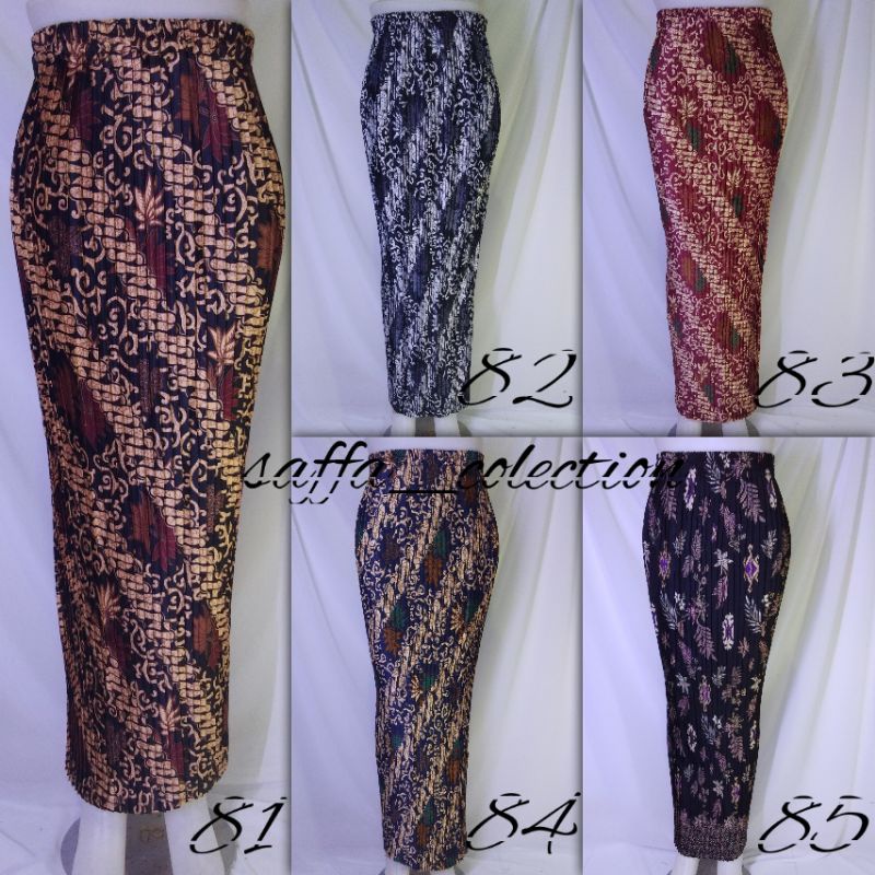 rok prisket batik/stelan kebaya/rok batik prada/rok batik