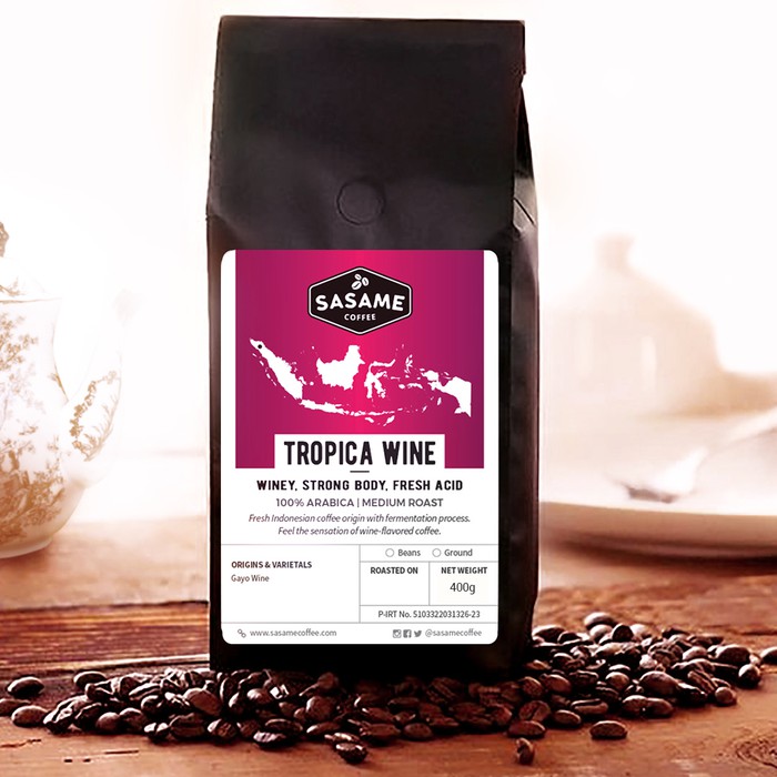 

Tropica Wine 400gr- Kopi Wine | Specialty Coffee • Grade 1