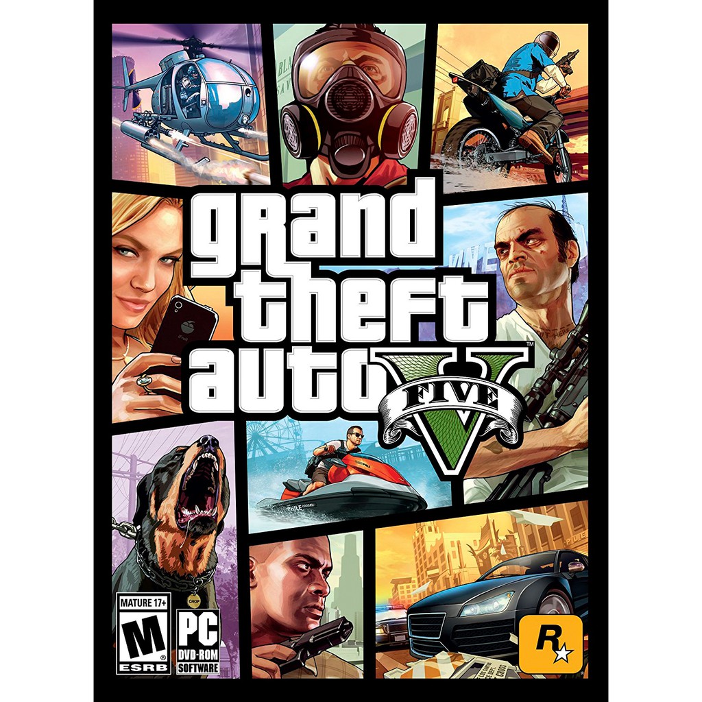 Grand Theft Auto V ( GTA V / GTA 5 ) PC Original RGSC / Steam  / Epic