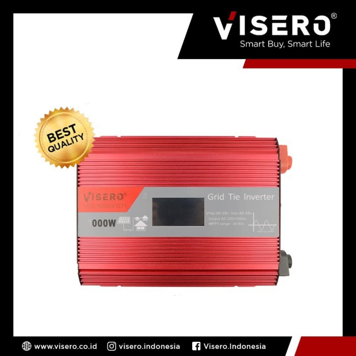 Power Inverter Visero Grid Tie With LCD display 1000W (VIO-1000W GTI)