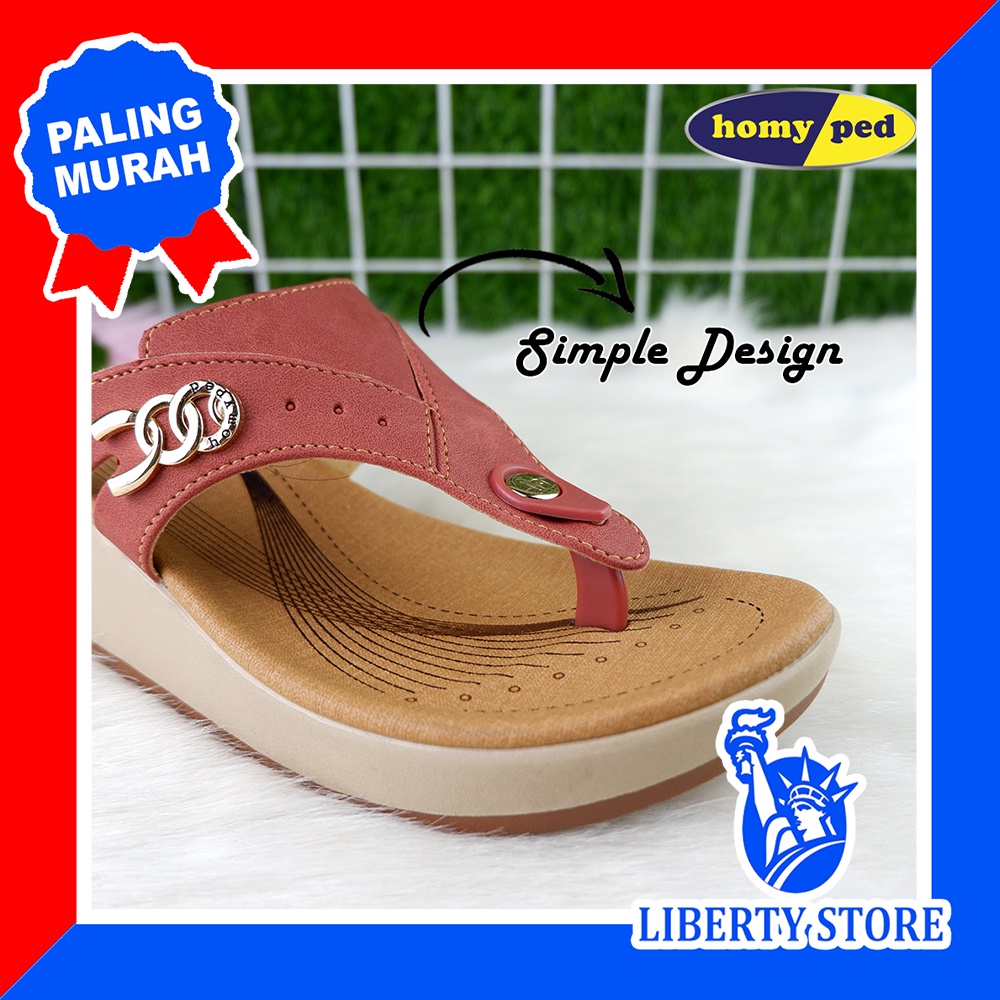 HOMYPED VITA N61 Sandal Wedges Wanita Terbaru