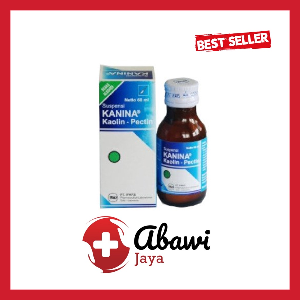 [AB] Kanina Suspensi 60ml - Kaolin Pectin Sirup Obat Diare