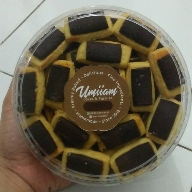 

Kue Lebaran Choco stik cookies