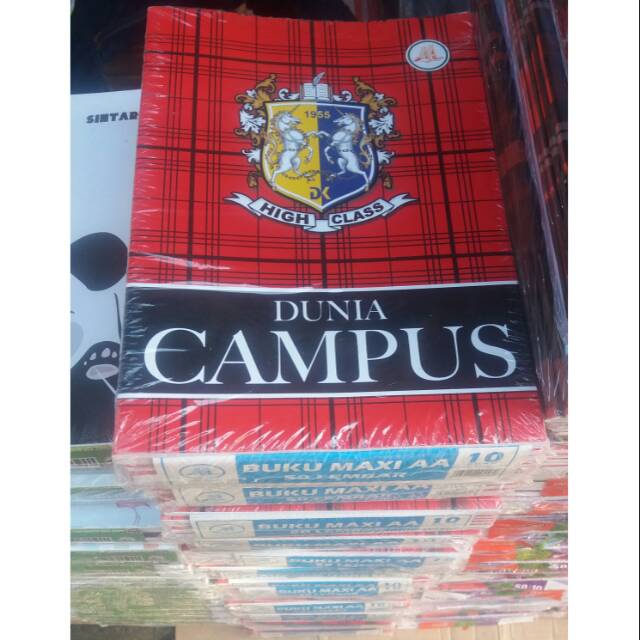 

Buku campus maxi AA 50 LEMBAR ISI 10 PCS /PAK