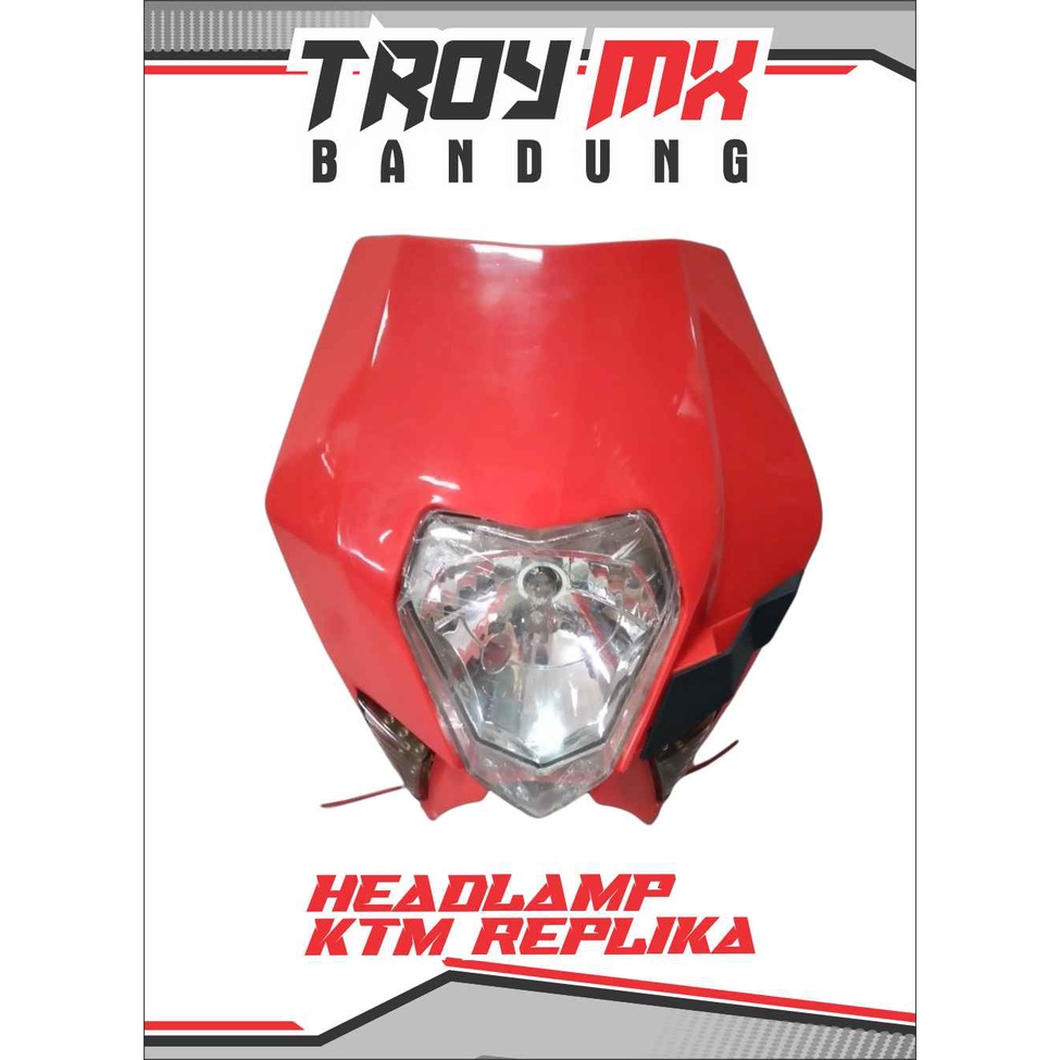 reflektor headlamp ktm 250 2013 2014 sixday berkualitas