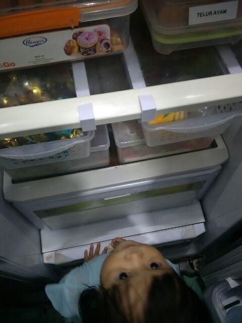 Fridge Mate Refrigerator Pull Out Drawer / Laci Kulkas