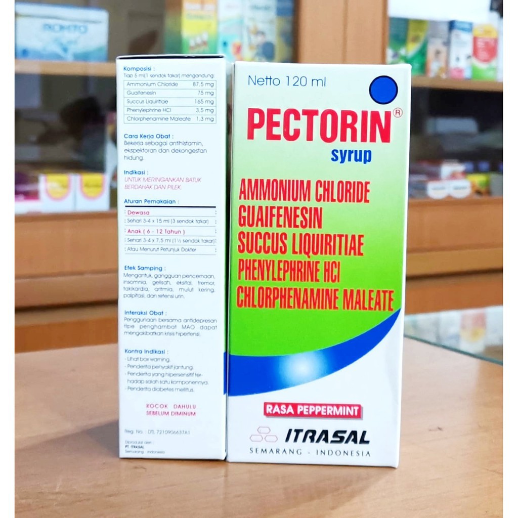 Pectorin Syrup - Obat Batuk Pilek